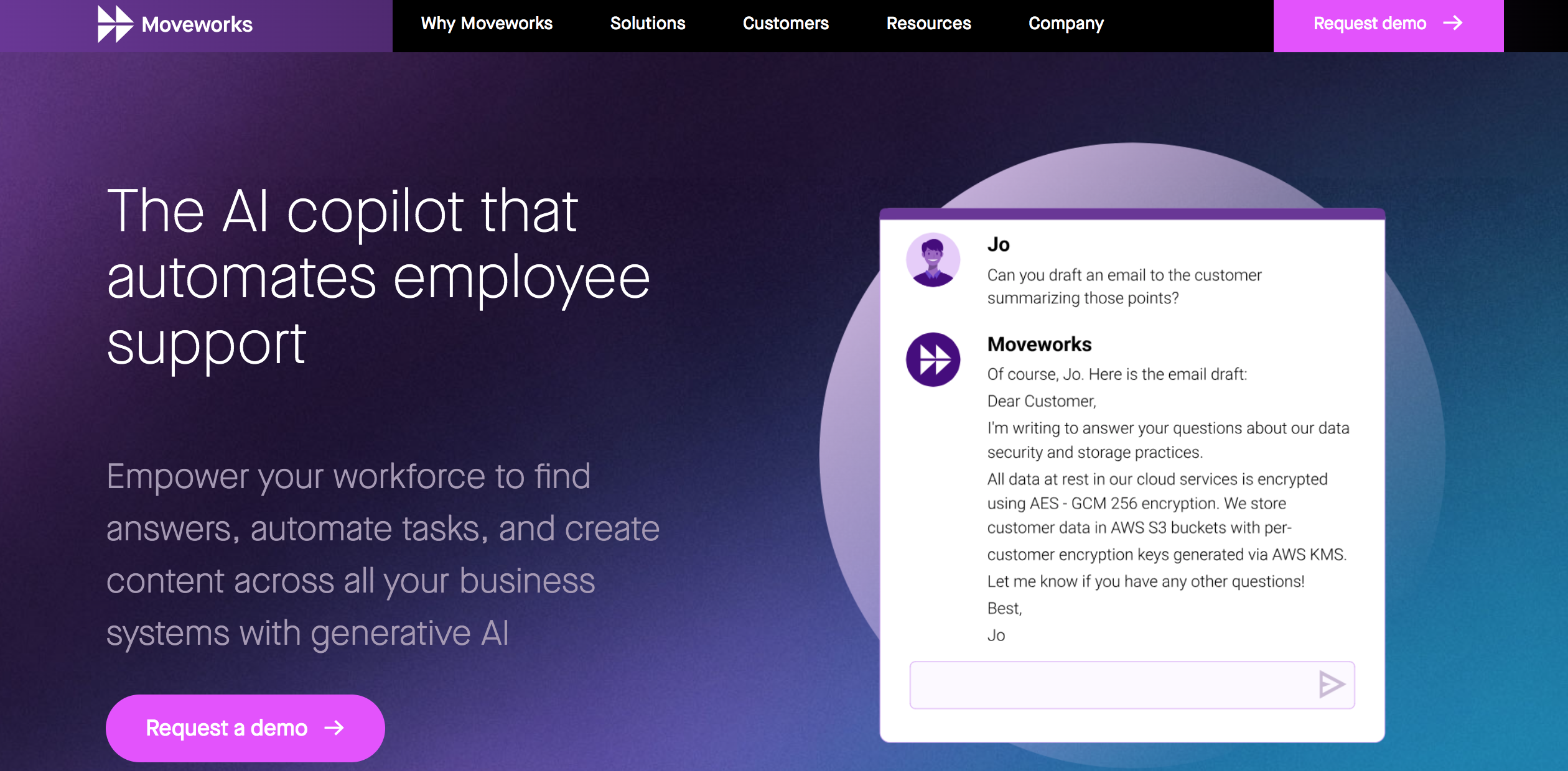 Moveworks – The AI Copilot for Employee Support