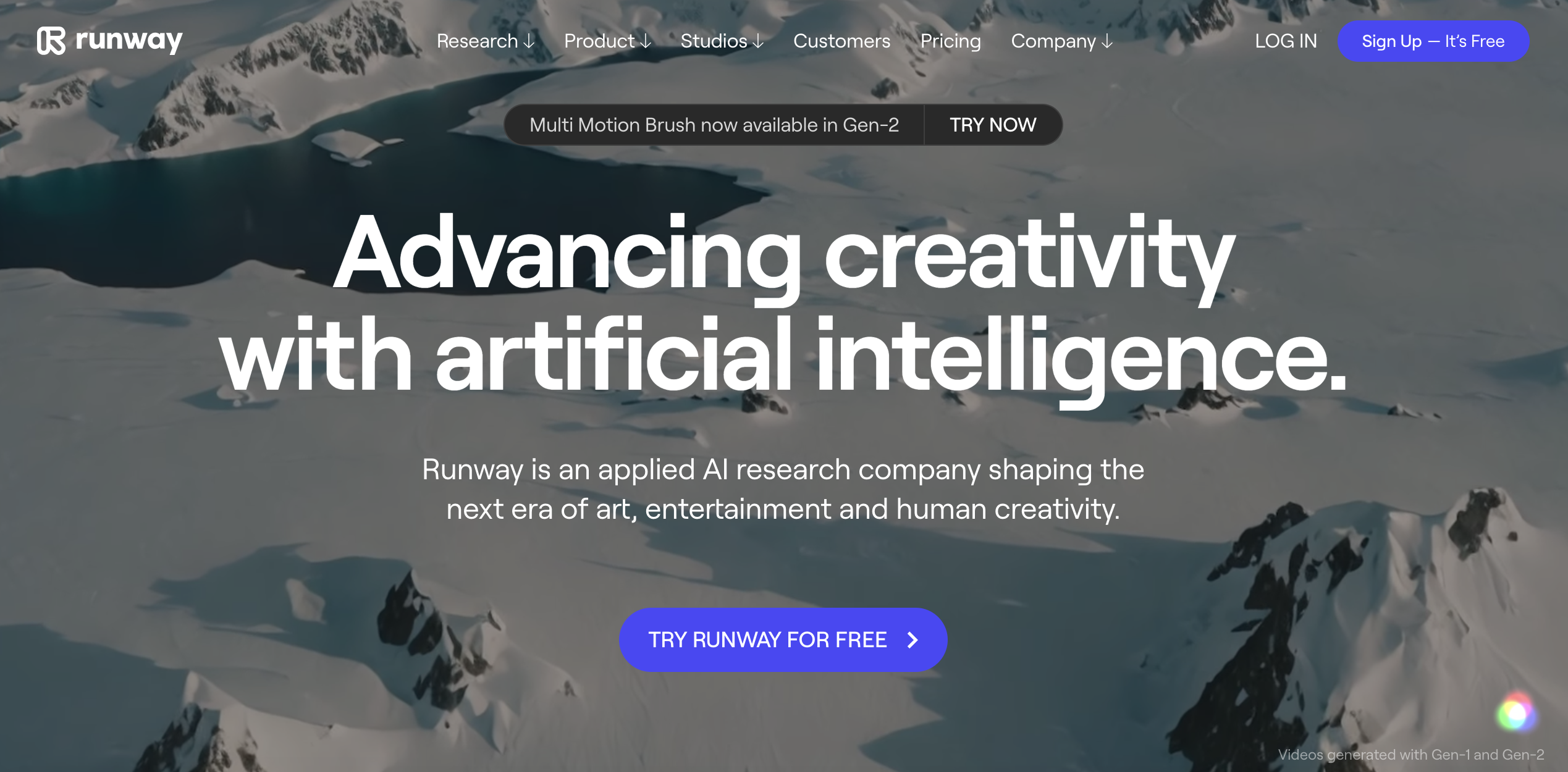 Runway – Advancing Creativity with Artificial Intelligence